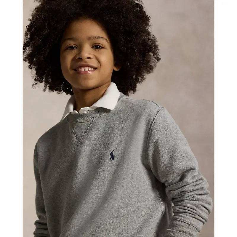 Polo Ralph Lauren Boy Long Sleeved Sweatshirt Dark Sport Heather 2