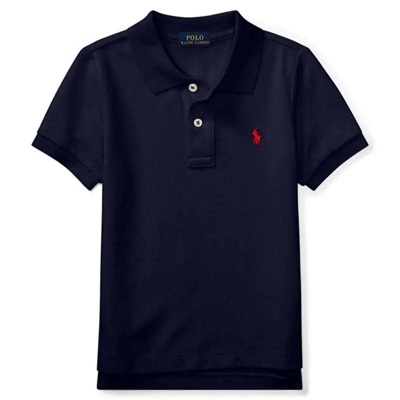 Polo Ralph Lauren Boy Short Sleeved Polo Refined Navy 1