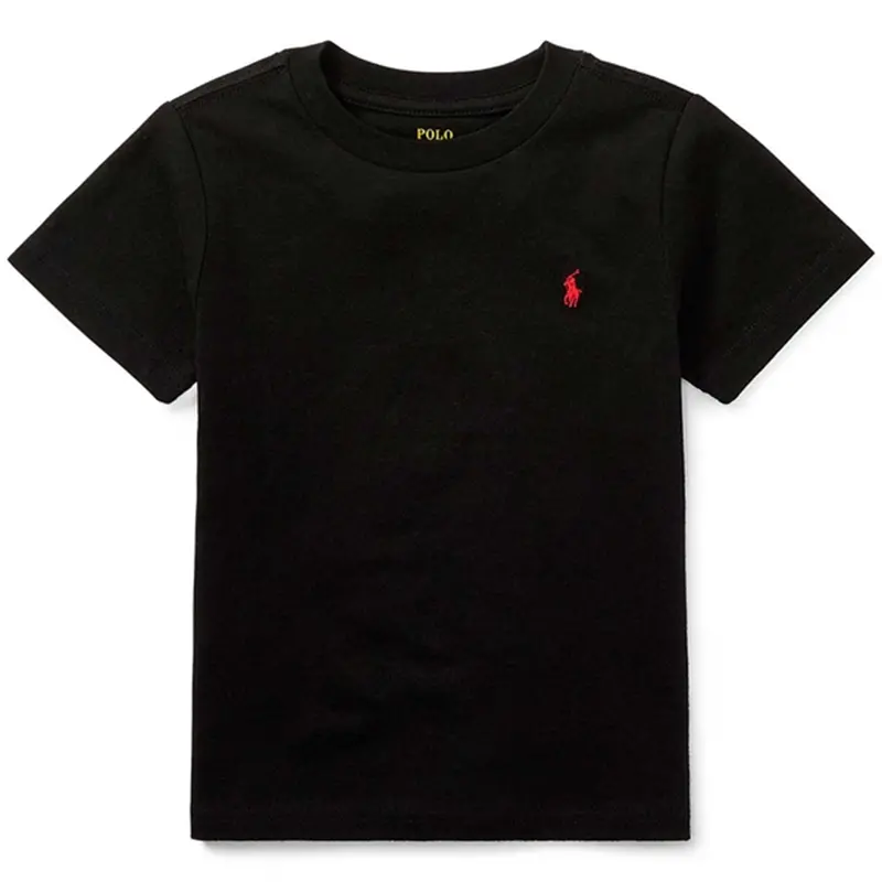 Polo Ralph Lauren Boy Short Sleeved T-Shirt Black 1
