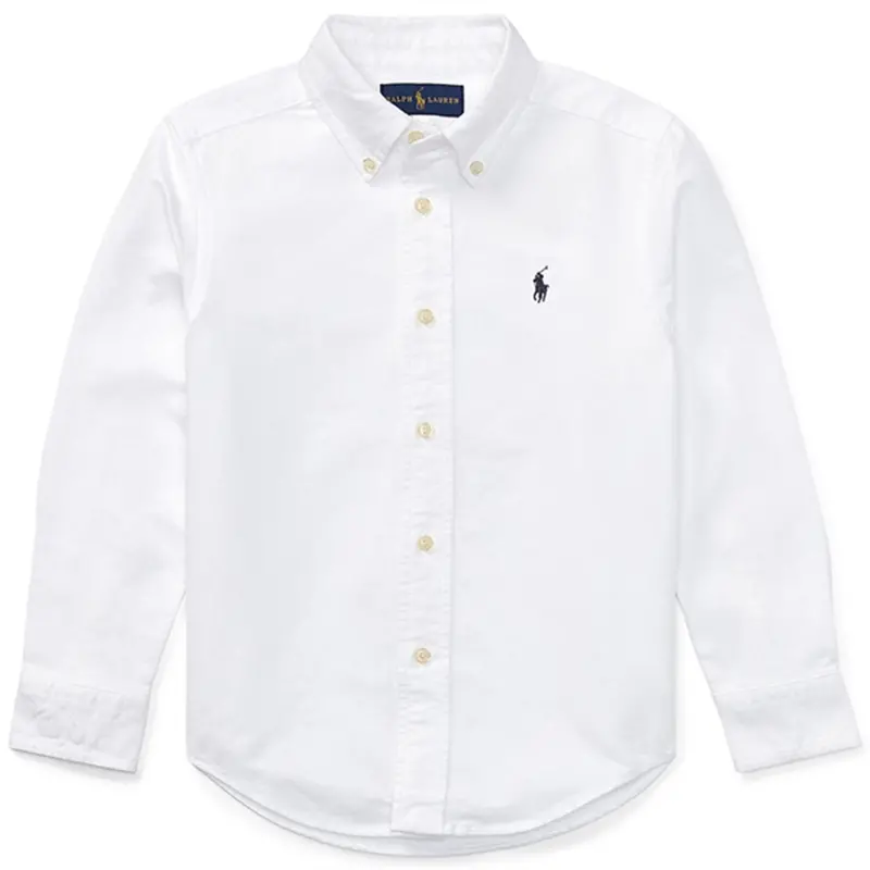 Polo Ralph Lauren Boy Slim Fit Shirt White 1