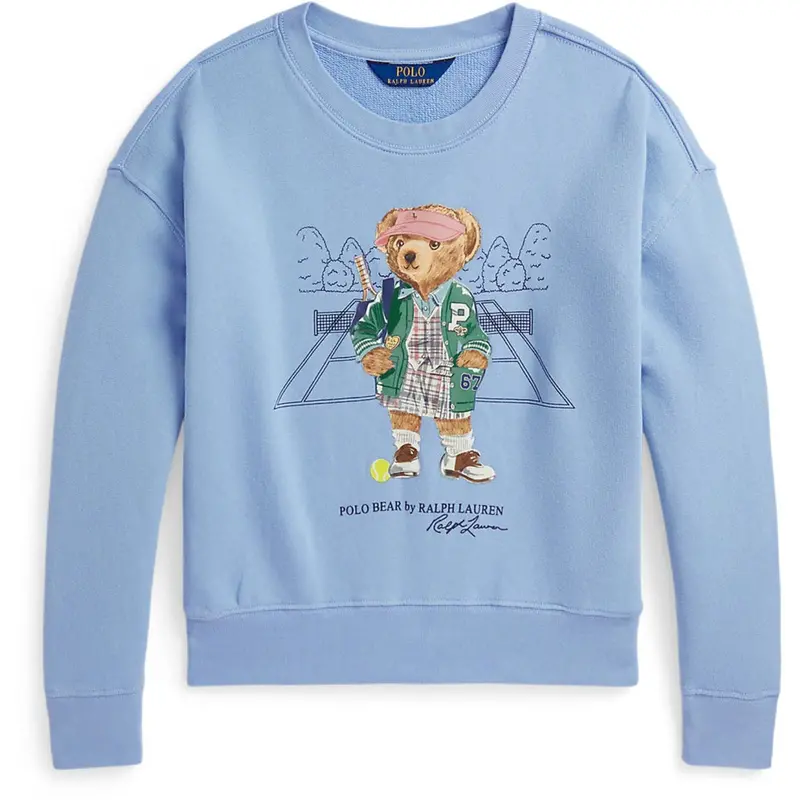 Polo Ralph Lauren Chambray Blue Bear Sweatshirt 1