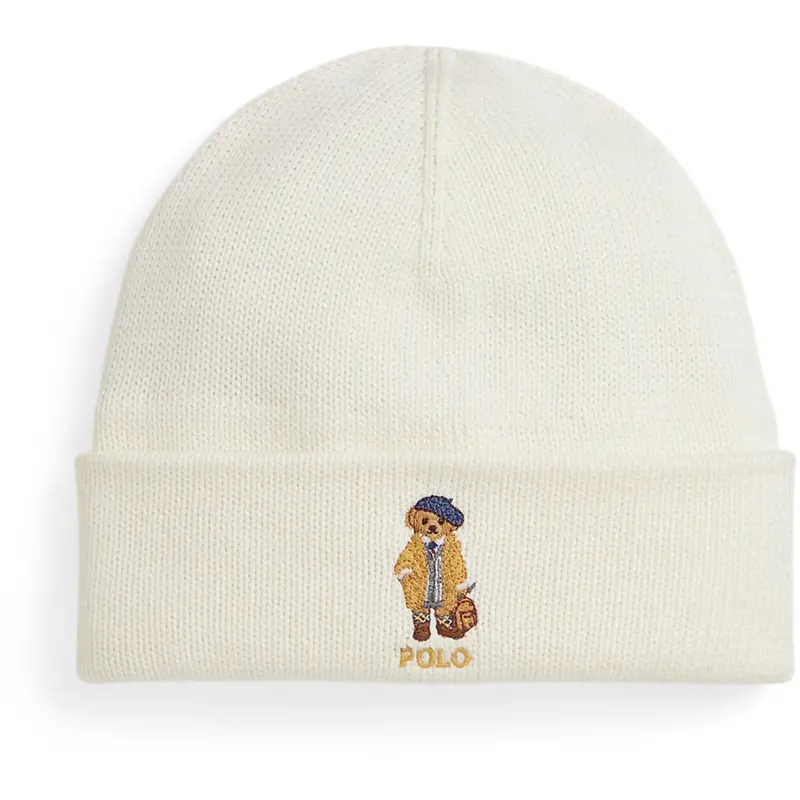 Polo Ralph Lauren Clubhouse Cream Girl Hat 1