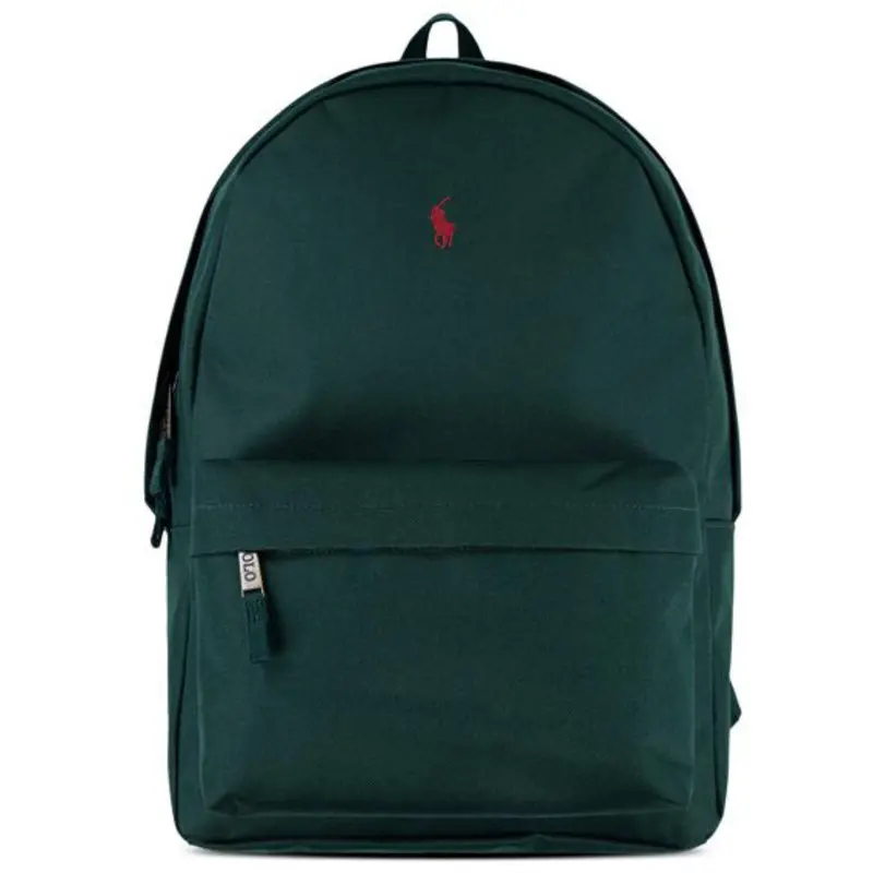 Polo Ralph Lauren College Green Kids Color Backpack 1