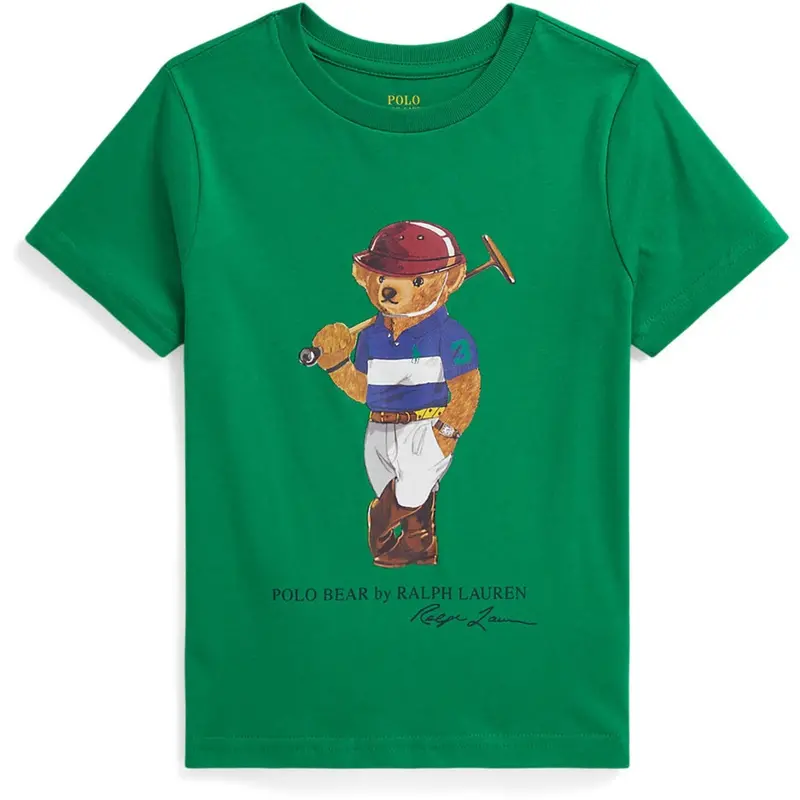 Polo Ralph Lauren Cr25 Bear Cruise Green T-Shirt 1