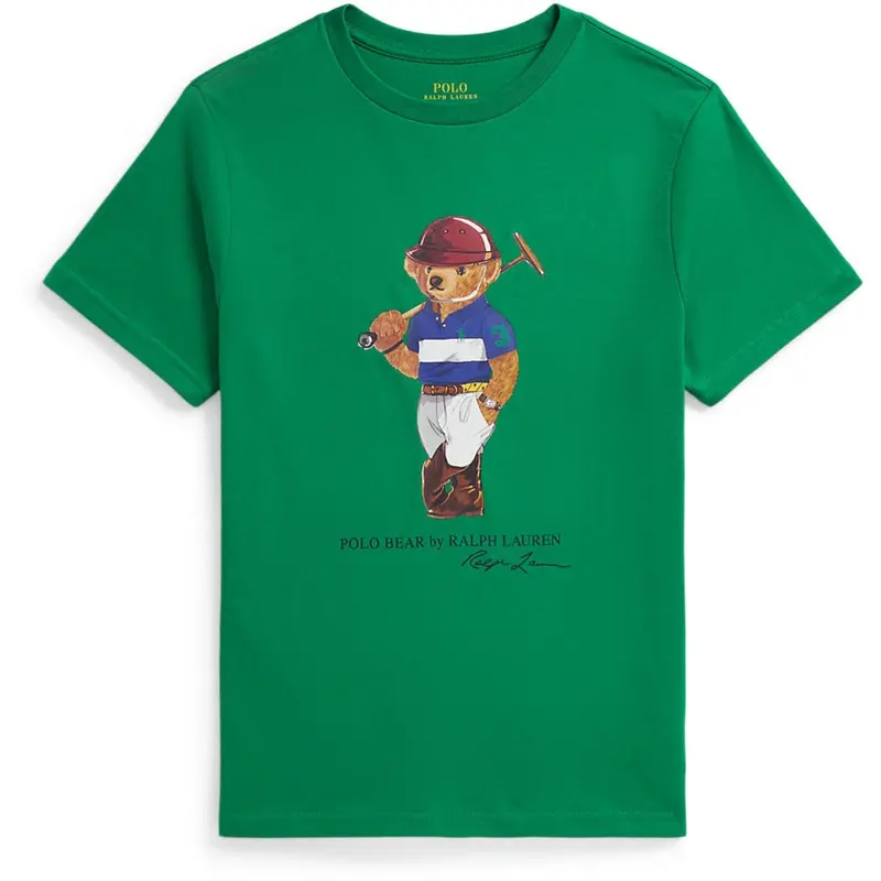 Polo Ralph Lauren Cr25 Bear Cruise Green T-Shirt 1