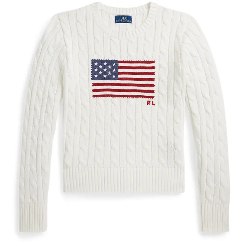 Polo Ralph Lauren Deckwash White Multi Pullover 1