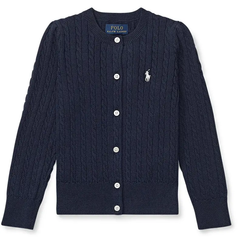 Polo Ralph Lauren Girl Cardigan Hunter Navy 1