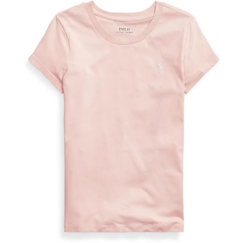 Polo Ralph Lauren Girls T-Shirt Hint Of Pink 1