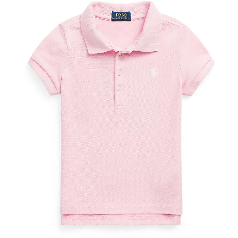 Polo Ralph Lauren Hint Of Pink Girl Polo Shirt 1