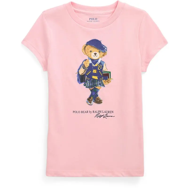 Polo Ralph Lauren Hint Of Pink Girl T-Shirt 1