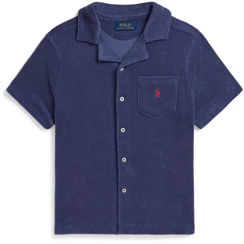 Polo Ralph Lauren Light Navy Button Front Shirt 1