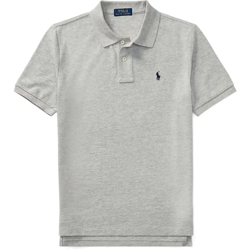 Polo Ralph Lauren New Grey Heather Polo Shirt 1