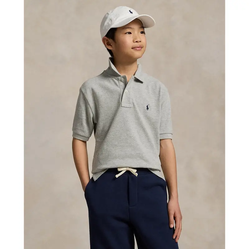 Polo Ralph Lauren New Grey Heather Polo Shirt 2