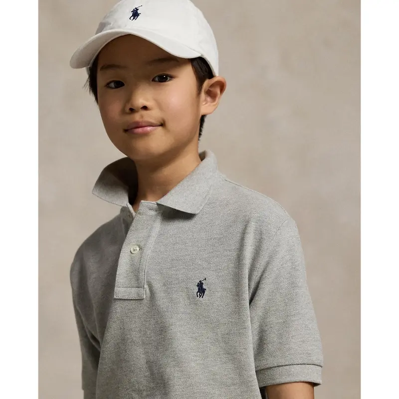 Polo Ralph Lauren New Grey Heather Polo Shirt 3