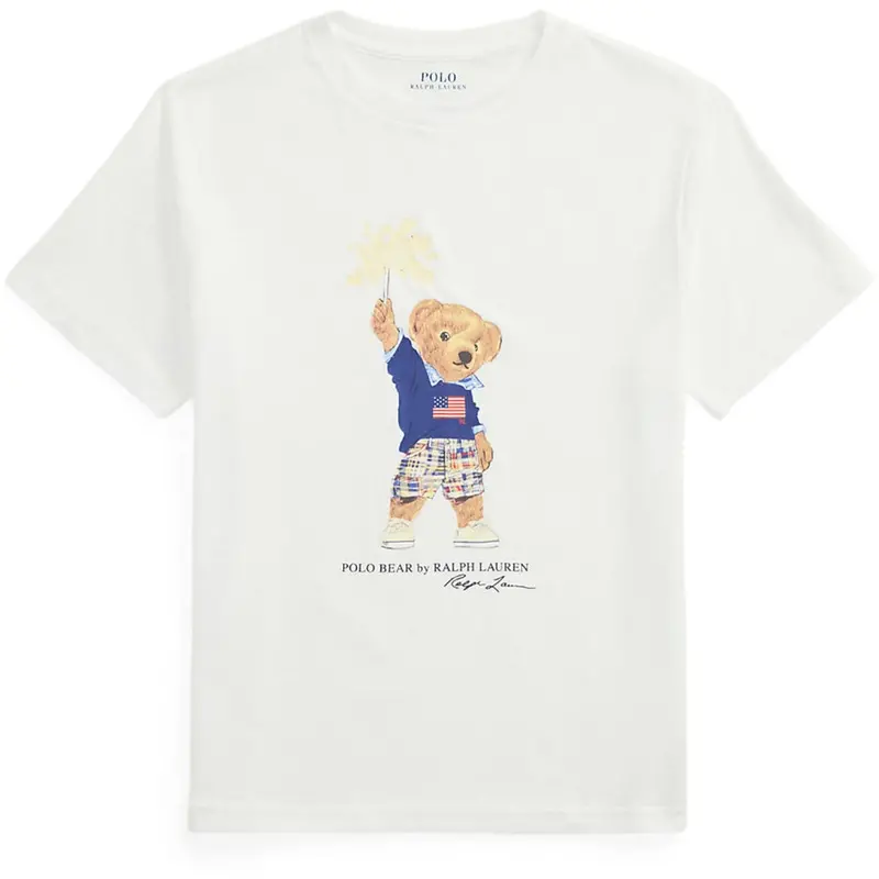 Polo Ralph Lauren Pf24 White Hyannis Bear T-Shirt 1