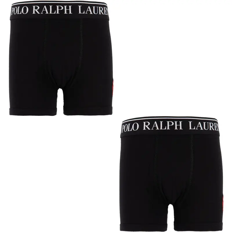 Polo Ralph Lauren Polo Black Cotton Stretch 2-Pack Boxer 1