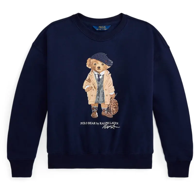 Polo Ralph Lauren Refined Navy Girl Sweatshirt 1