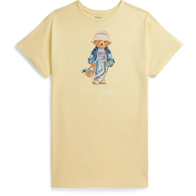 Polo Ralph Lauren T-Bird Yellow Day Dress 1