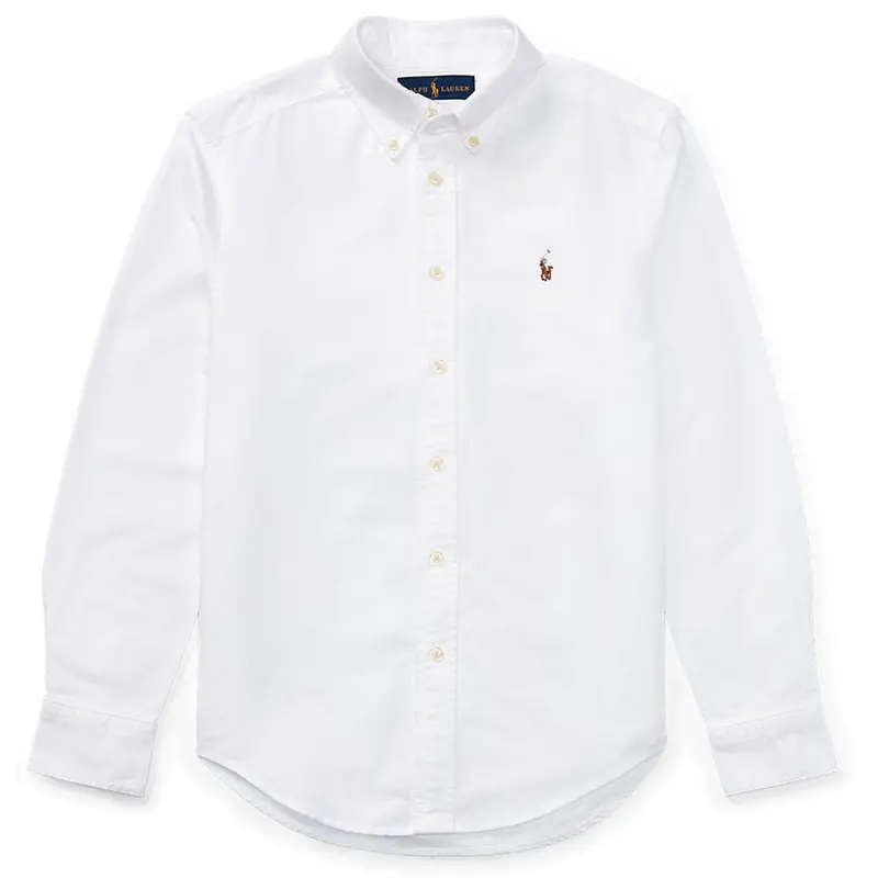 Polo Ralph Lauren White Boy Sport Shirt 1