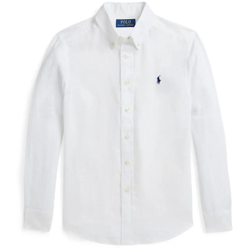 Polo Ralph Lauren White Boy Sport Shirt 1