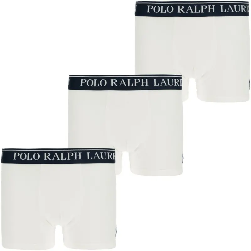 Polo Ralph Lauren White Cotton Stretch 3 Pack Boxer/Brief 1