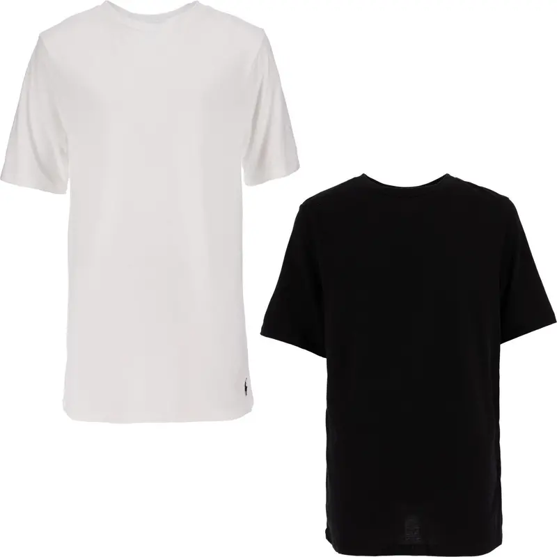 Polo Ralph Lauren White/Polo Black 2-Pack Cotton Crew Tee 1