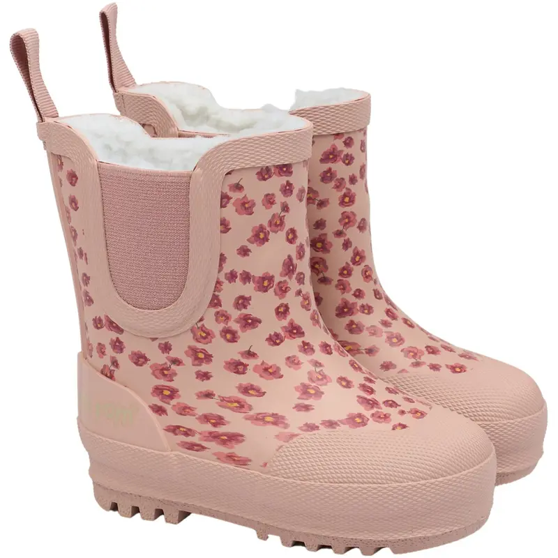 Pom Pom Autumn Anemone Mini Brook Gumboots Thermo Ankle 1