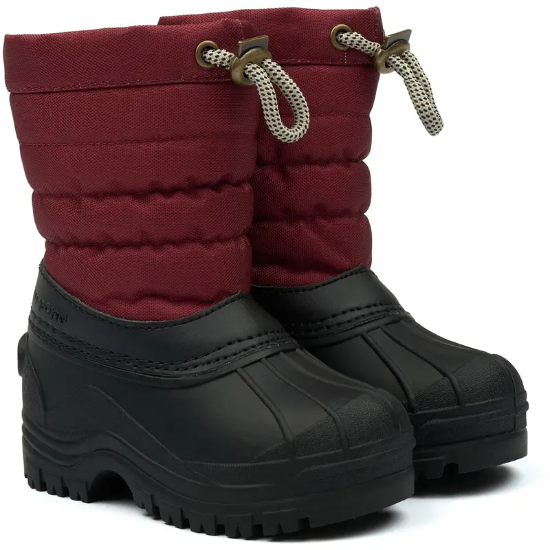 Pom Pom Biking Red Pmwill Winter Boot 1
