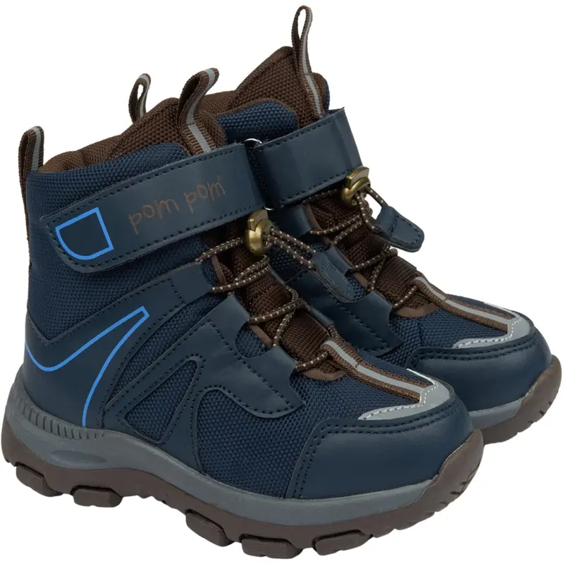 Pom Pom Blue Pmwilder Trecking Boot 1