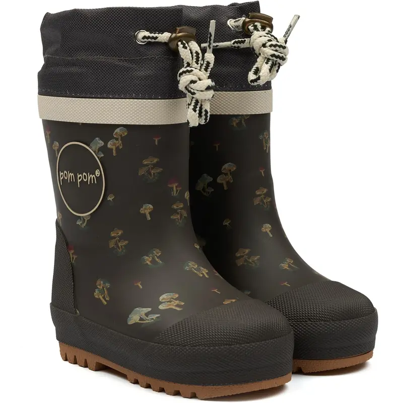 Pom Pom Fungi (Dark Background) Gumboots™ Thermo 1