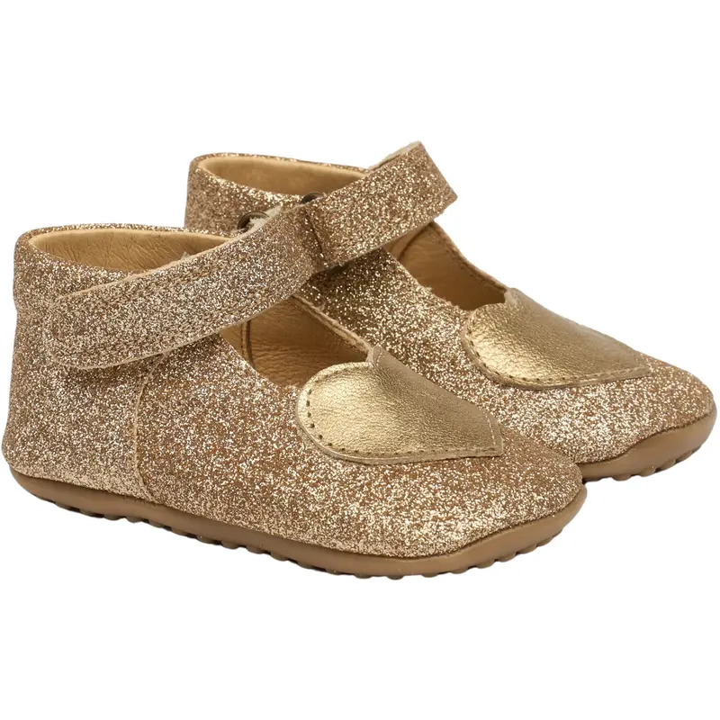 Pom Pom Gold Glitter Beginners™ Ballerina Heart 1