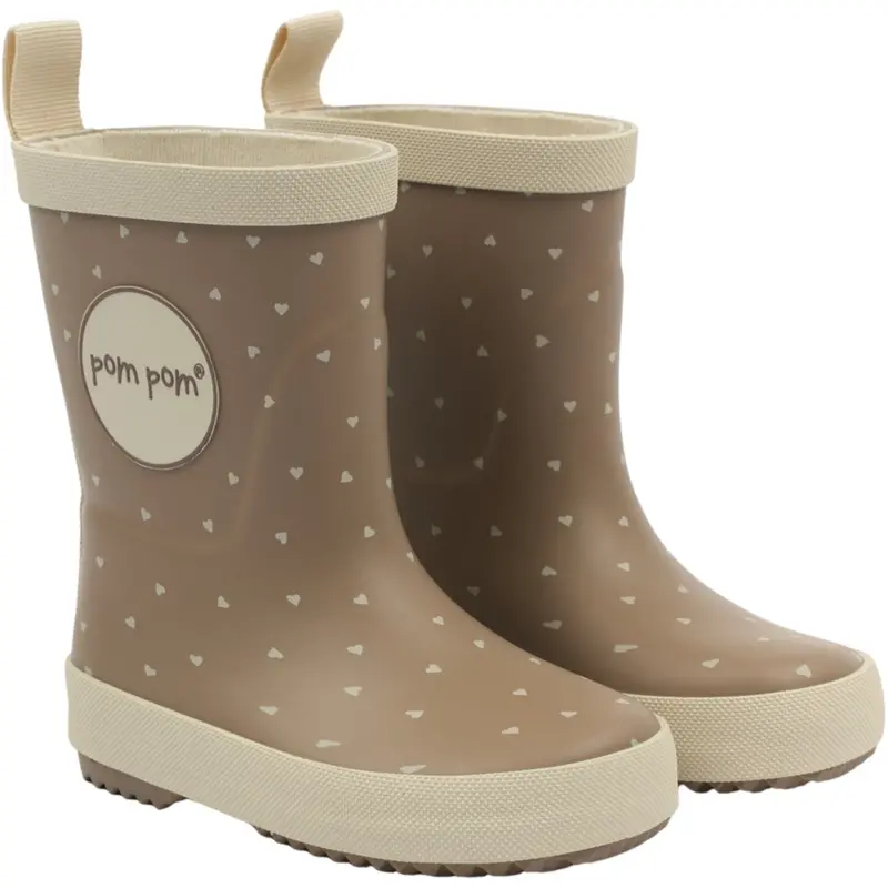 Pom Pom Heart Aop Bliss Rubber Boot Aop 1