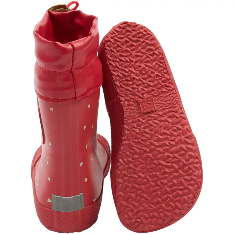 Pom Pom Samba Heart Aop Bell Barefoot Rubber Boot 3