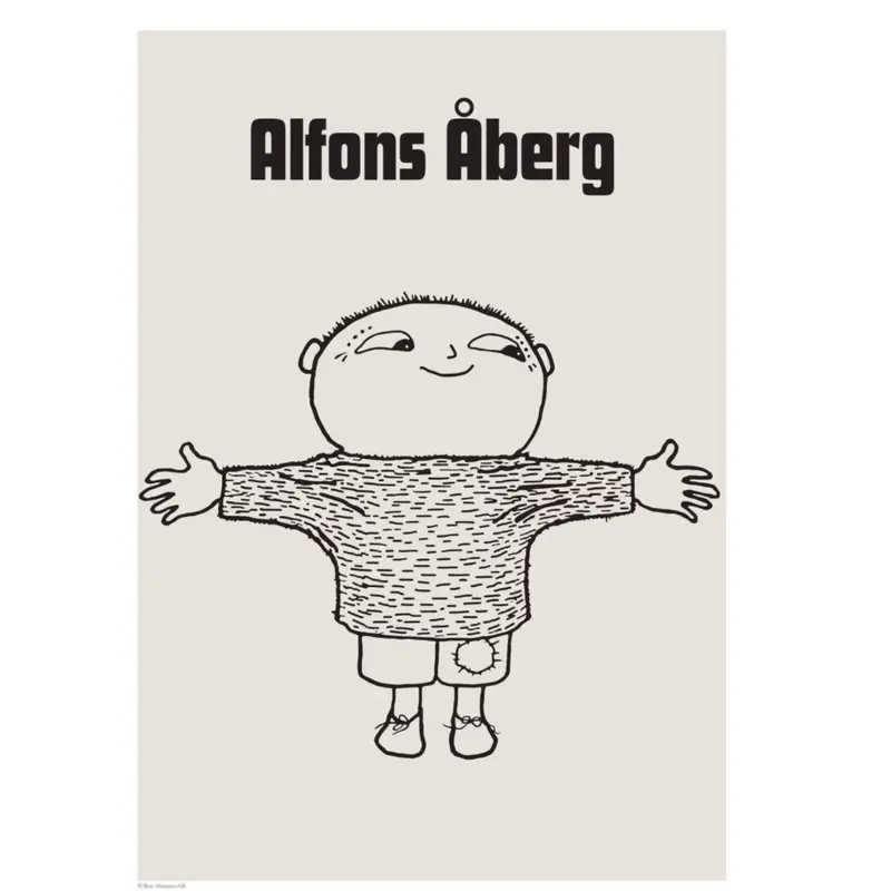 Poster & Frame Alfons Åberg - Alfons Åberg - Kram 1