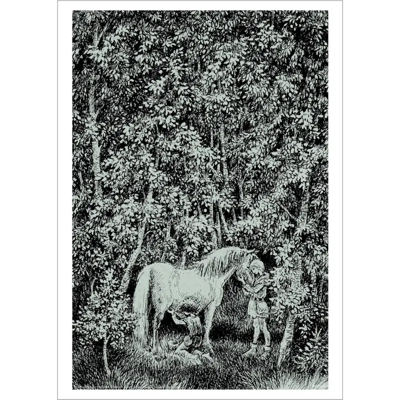 Poster & Frame Astrid Lindgren - A Special Bond - Ronja The Robbers Daughter 1