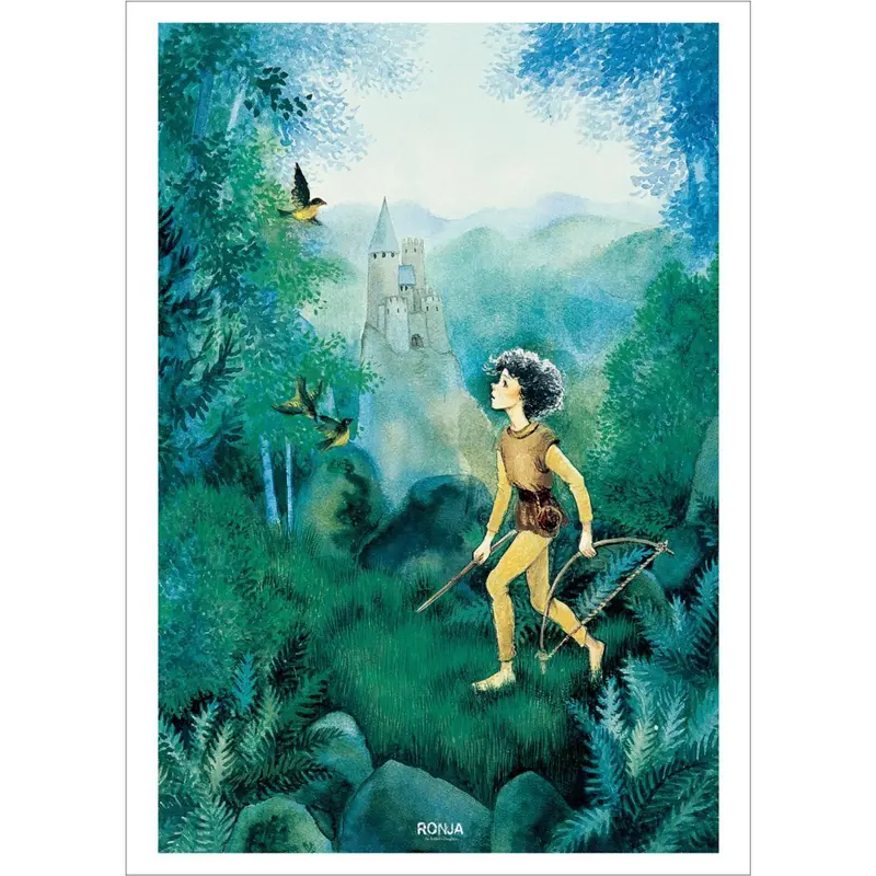 Poster & Frame Astrid Lindgren - In The Woods - Ronja The Robbers Daughter 1