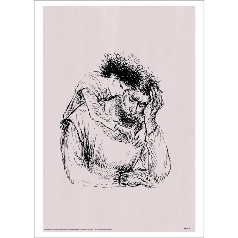 Poster & Frame Astrid Lindgren - Mom - Ronja The Robbers Daughter 1
