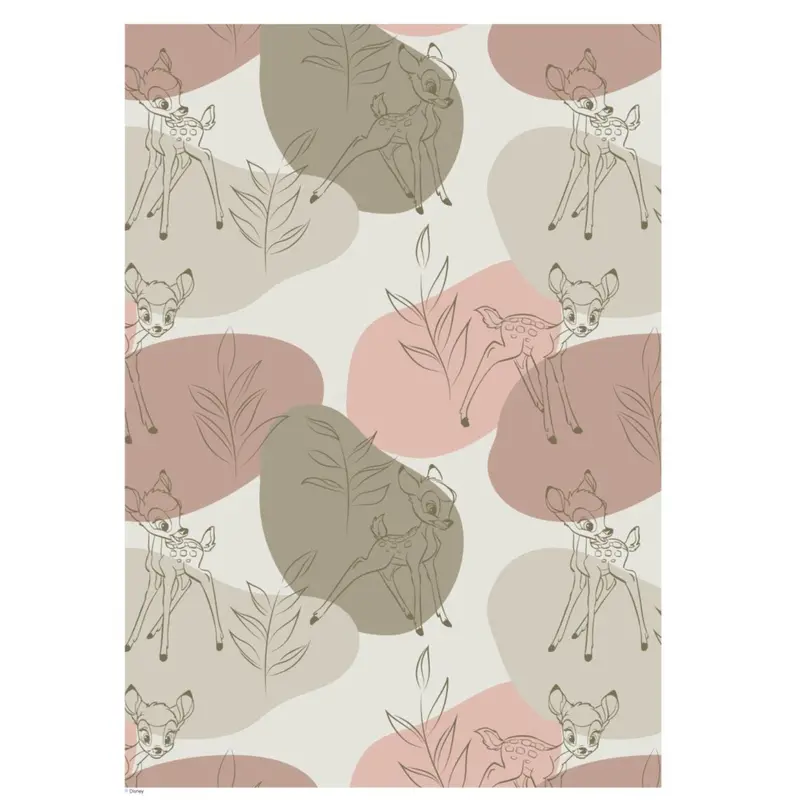 Poster & Frame Disney - Green Bambi Outline 1