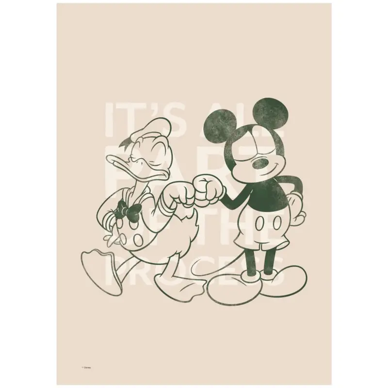 Poster & Frame Disney - It's All Part Of The Process 1
