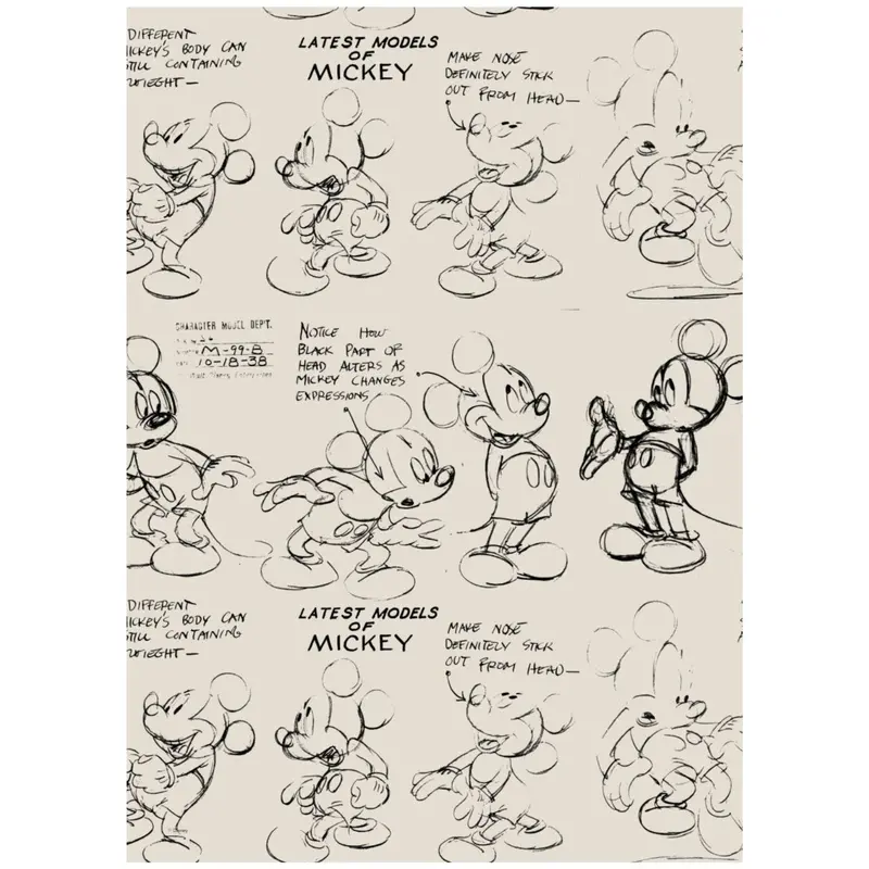Poster & Frame Disney - Latest Models Of Mickey 1