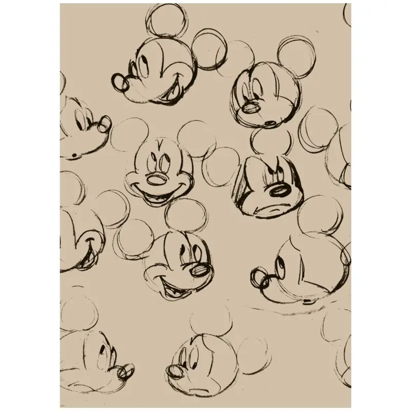 Poster & Frame Disney - Mickey Vintage Drawing No. 01 1