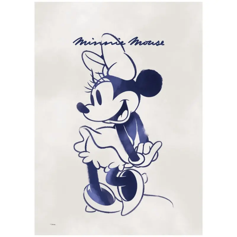 Poster & Frame Disney - Minnie Mouse Blue 1