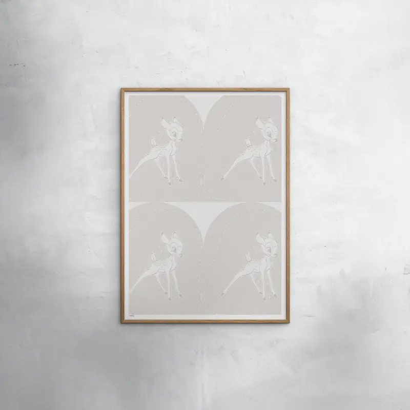 Poster & Frame Disney - White Bambi 1