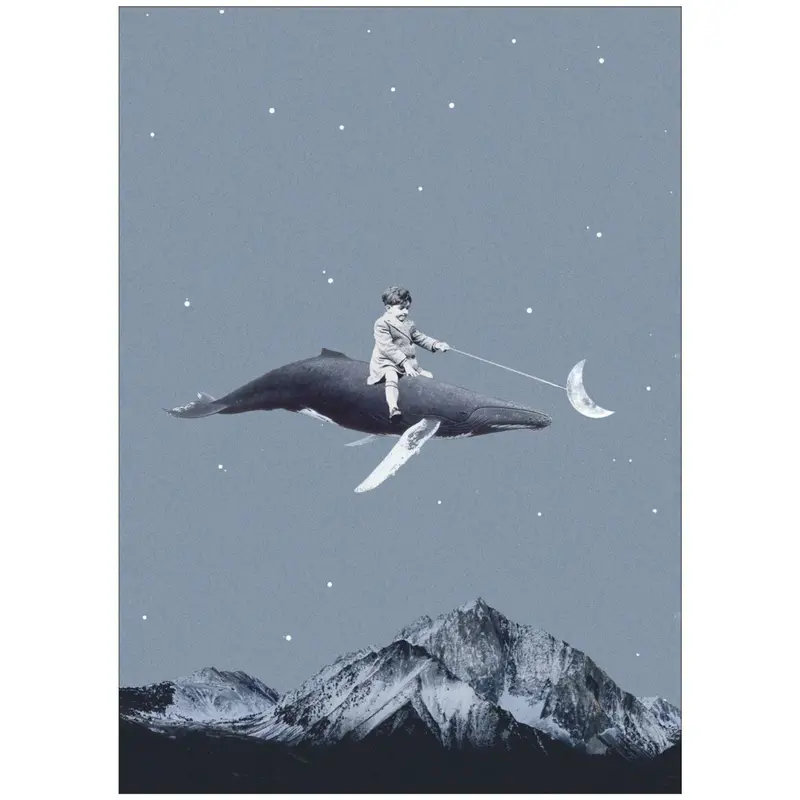 Poster & Frame Leon Maarten - Aim For The Moon 1