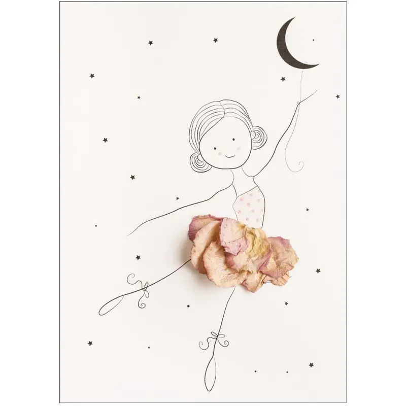 Poster & Frame Mette Handberg - Ballerina Ella 1