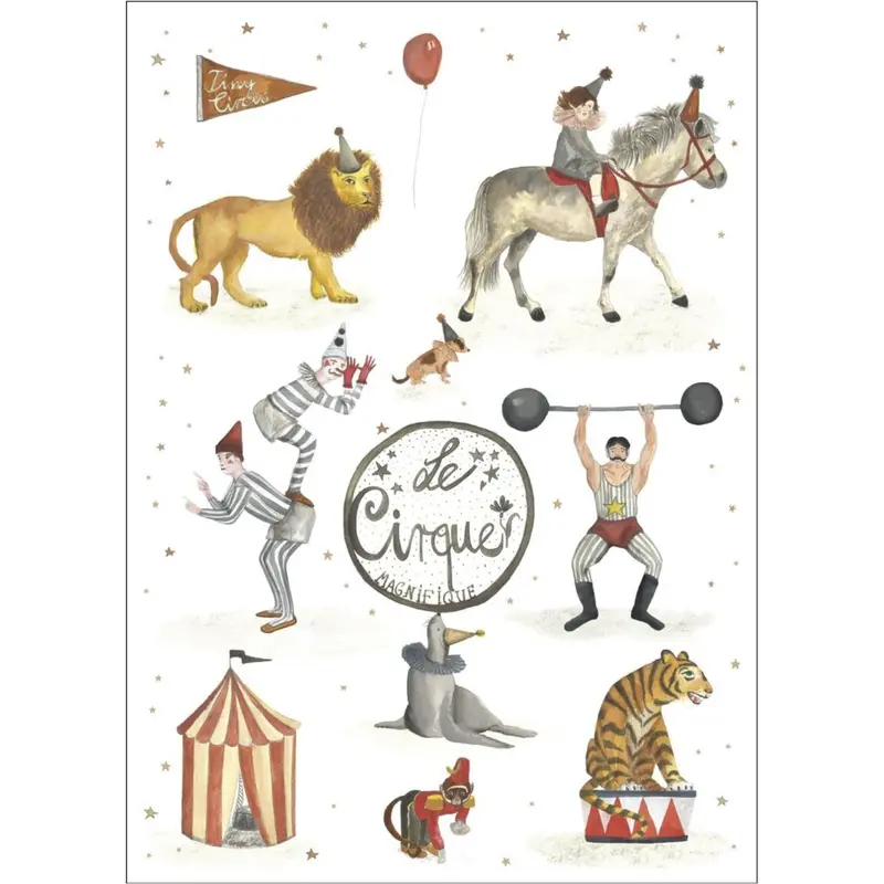 Poster & Frame Tiny Goods - Big Circus 1