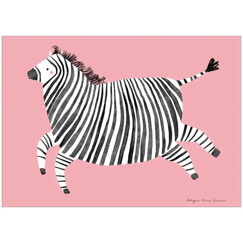 Poster & Frame Wild Apple - Zebra 1