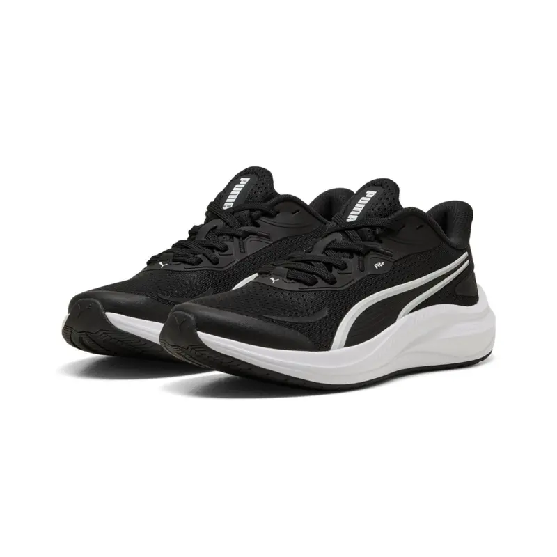 Puma Black-White-Silver Skyrocket Lite 2 Jr 1