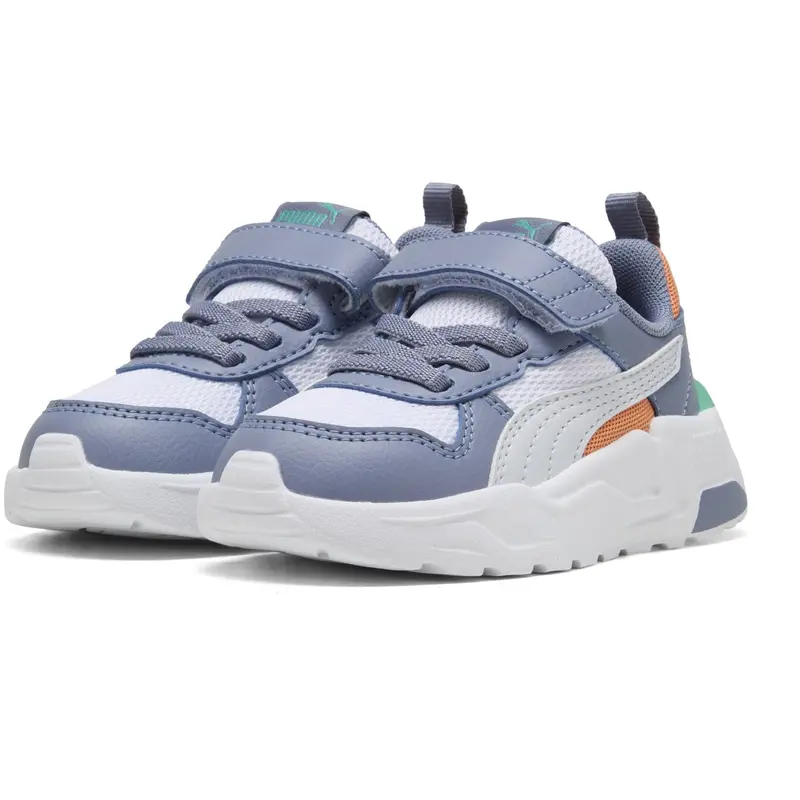 Puma White-Silver Mist-Gray Sky Trinity 2 Lt Ac+ Inf 1