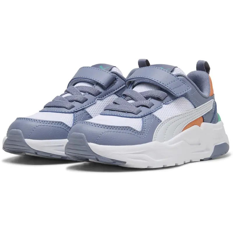 Puma White-Silver Mist-Gray Sky Trinity 2 Lt Ac+ Ps 1